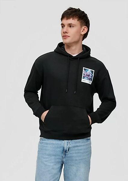 QS Sweatshirt Hoodie-Sweatshirt mit Fotoprint günstig online kaufen