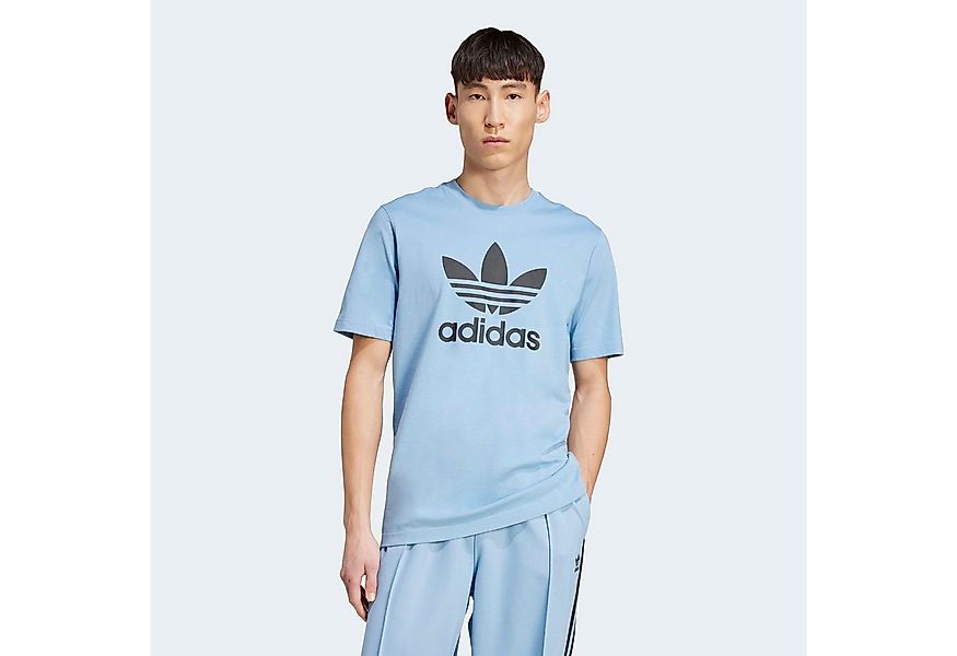 adidas Originals T-Shirt TREFOIL T-SHIRT reguläre Passform, Kurzarm, aus Ba günstig online kaufen