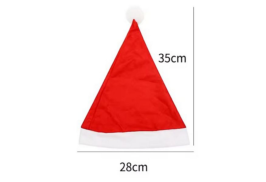 Deggelbam Bommelmütze Weihnachtsmannmütze Nikolausmütze mit lustiger Aufsch günstig online kaufen