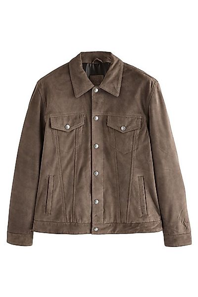 Next Lederjacke Veloursleder-Jacke im Westernstil (1-St) günstig online kaufen