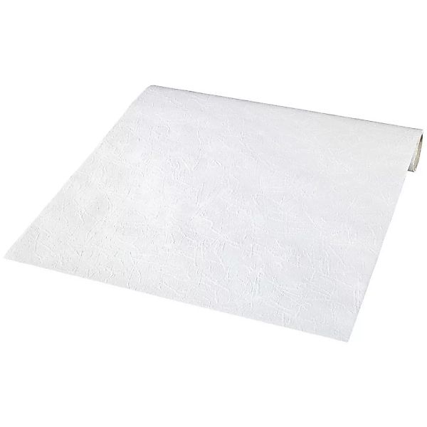 Papiertapete Struktur weiß B/L: ca. 53x1005 cm günstig online kaufen