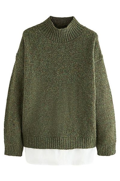 Next Strickpullover Lagenhemd-Poncho (1-tlg) günstig online kaufen