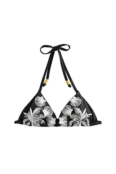 Next Triangel-Bikini-Top Triangel-Bikinioberteil mit Palmenstickerei (1-St) günstig online kaufen