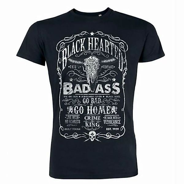 JACK'S INN 54 Kurzarmshirt Bad Ass T-Shirt günstig online kaufen