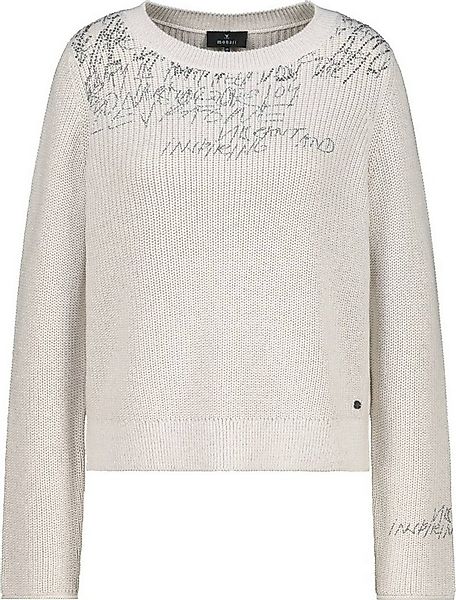 Monari Rundhalspullover 809449 Strickpullover günstig online kaufen