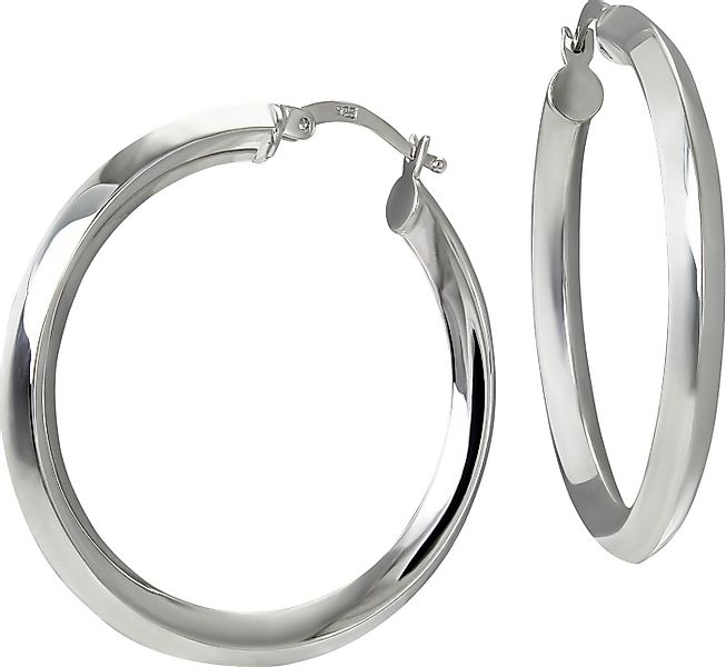 SilberDream Paar Creolen SilberDream Creole Hoop 925 Sterling (Creolen), Da günstig online kaufen