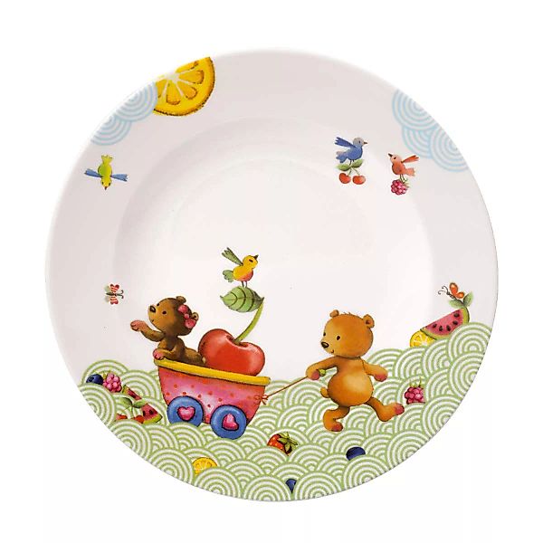 Villeroy & Boch Hungry as a Bear Kinderteller flach 21,5 cm günstig online kaufen