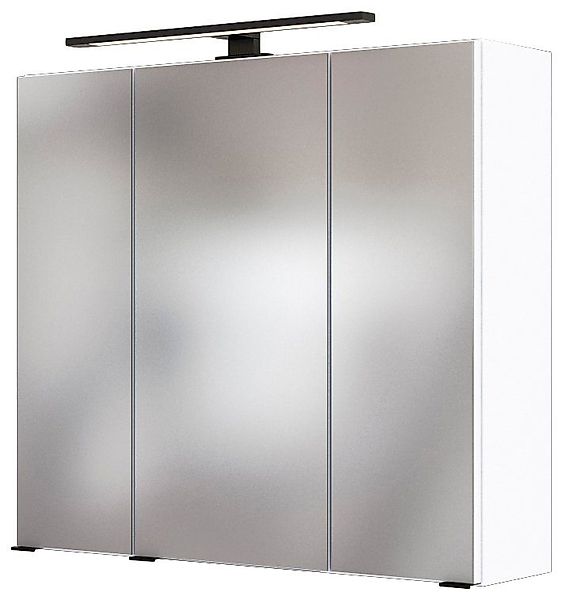 welltime Spiegelschrank "Luena" Breite 70 cm, mit 3D-Effekt, dank drei Spie günstig online kaufen