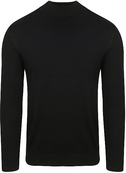 Profuomo Turtleneck Merino Pullover Schwarz - Größe M günstig online kaufen