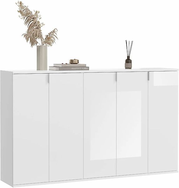 INOSIGN Garderoben-Set "Trondheim, Breite 152 cm, best. aus 3 Kommoden, 5 T günstig online kaufen