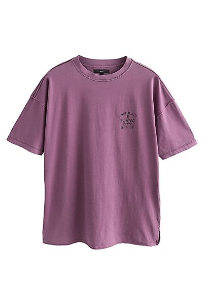 Next T-Shirt 100% Baumwolle Skater-T-Shirt mit günstig online kaufen