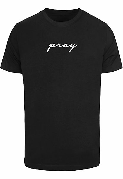 MisterTee T-Shirt "MisterTee Herren Pray EMB Tee", (1 tlg.) günstig online kaufen