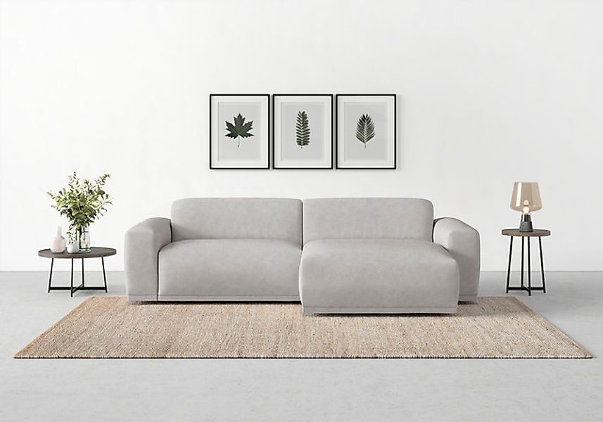 TRENDMANUFAKTUR Ecksofa »Braga, mit hochwertigem Kaltschaum, L-Form, in Cor günstig online kaufen