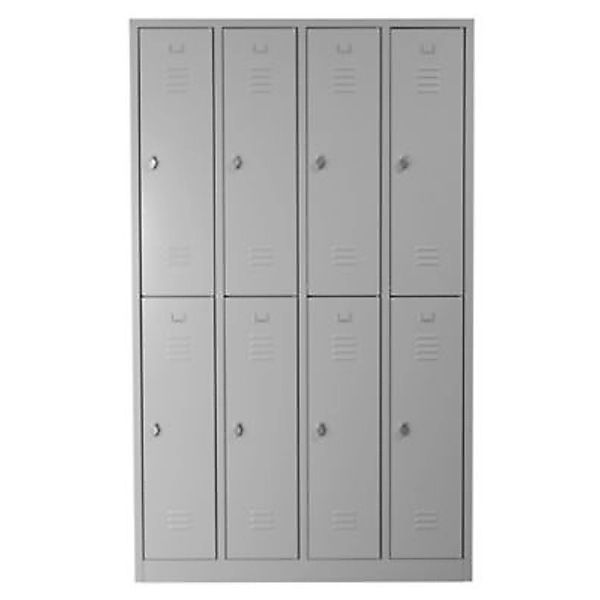 PROREGAL Garderobenspind Camel 8-Fächer HxBxT 195 x 117 x 50 cm Vorhängesch günstig online kaufen