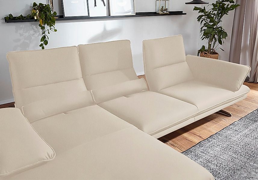 W.SCHILLIG Ecksofa "broadway, Designsofa mit tollem Sitzkomfort, L-Form", S günstig online kaufen