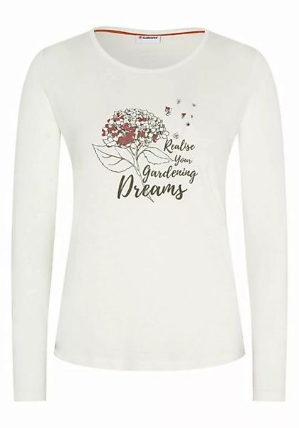GARDENA T-Shirt mit Blumen-Motiv vorne günstig online kaufen