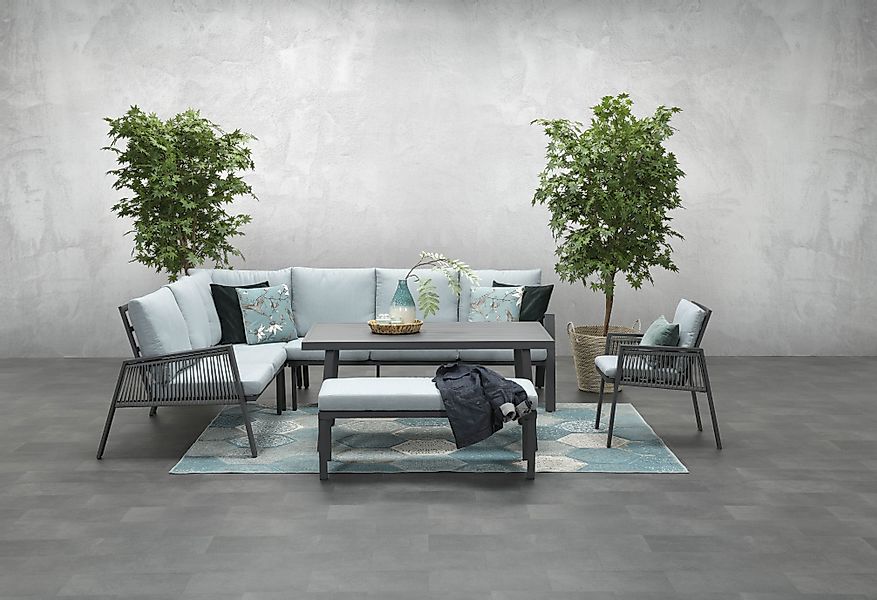 Garden Impressions Gartenlounge-Set "Andrea Links", Rope günstig online kaufen