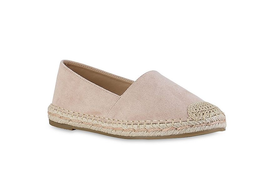 VAN HILL 841122 Espadrille Damen Espadrilles Slippers Bequeme Bast Sommer S günstig online kaufen