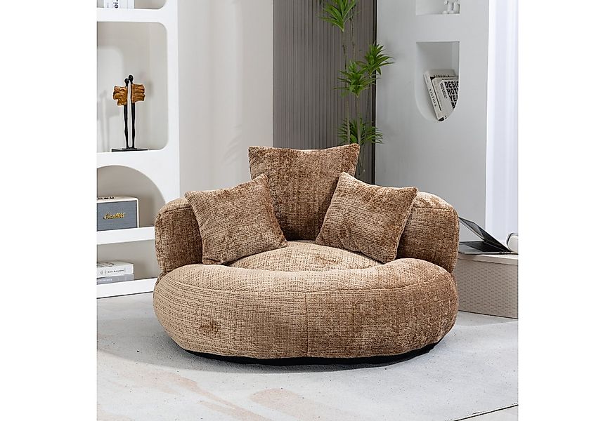 Celya Sitzsack Lazy Sofa Gaming Sofa Stuhl mit drei Kissen,hoch Rücken Sitz günstig online kaufen