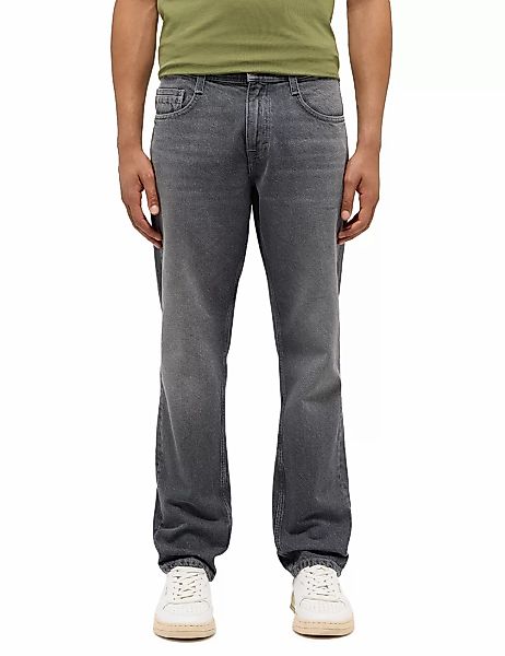 Mustang Jeans Denver Straight ohne Stretch stone grey extra lang günstig online kaufen