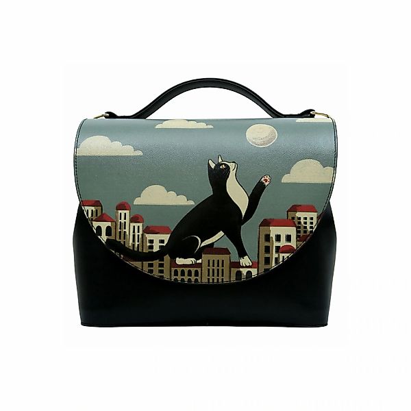 DOGO Henkeltasche "Handy Bag Over The Moon Damen Handtaschen (Fashion) / Ne günstig online kaufen