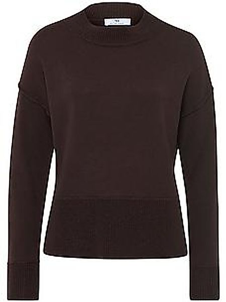 Rundhals-Pullover Peter Hahn braun günstig online kaufen