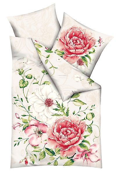 Kaeppel Bettwäsche Bettwäsche "Blushing Rose", Mako-Satin, günstig online kaufen
