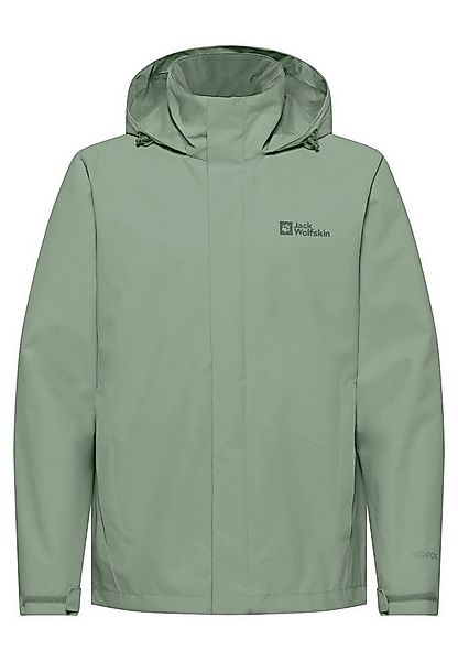 Jack Wolfskin Regenjacke Trailtime 2-Lagen (wasserdicht, atmungsaktiv) hell günstig online kaufen