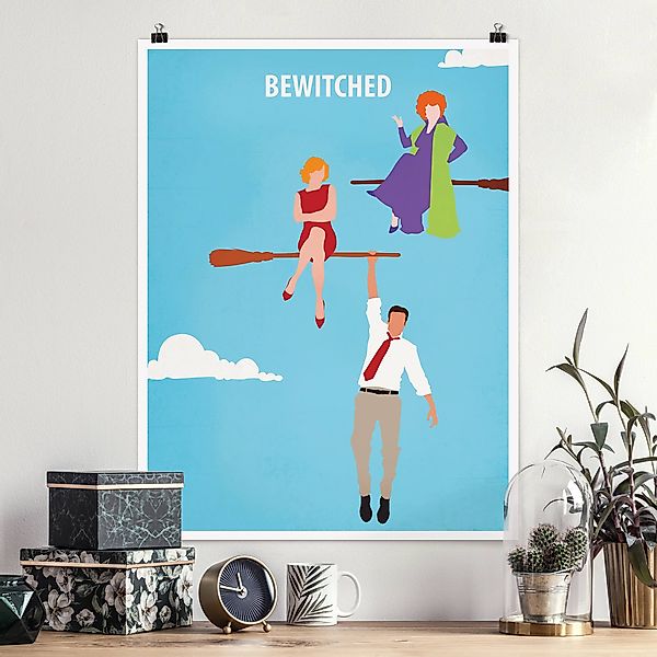 Poster - Hochformat Filmposter Bewitched günstig online kaufen