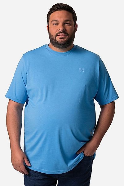 Men Plus T-Shirt T-Shirt Basic Halbarm Rundhals günstig online kaufen