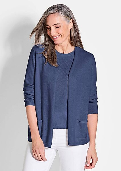 GOLDNER Kaschmirpullover Cardigan in langer offener günstig online kaufen