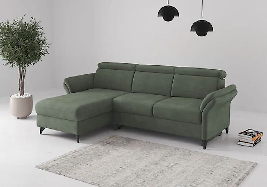 sit&more Ecksofa »Glendale, L-Form« inkl. Kopfteilverstellung, wahlweise mi günstig online kaufen