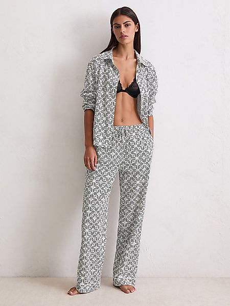 Marc O'Polo Pyjamahose Mix N Match Cotton Jersey schlaf-hose pyjama schlafm günstig online kaufen
