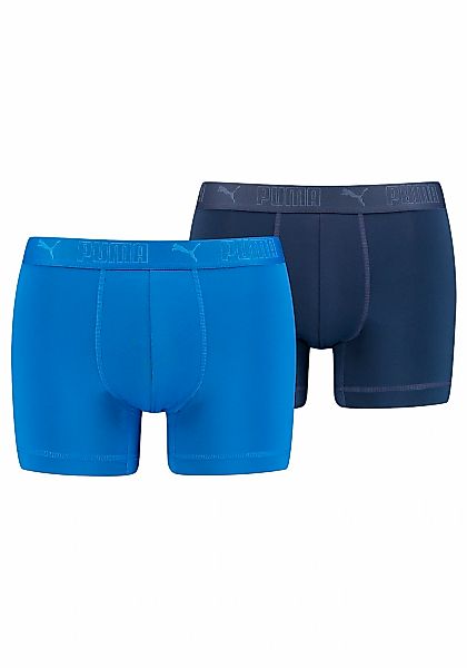 PUMA Boxershorts "PUMA MEN SPORT MICROFIBER BOXERS 2P", 2er Packer Packung, günstig online kaufen