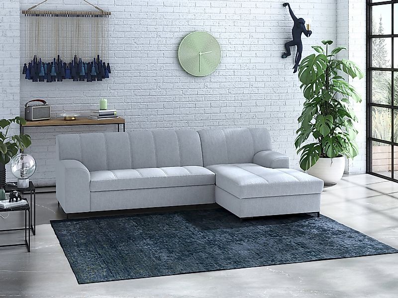 INOSIGN Ecksofa Balme L-Form, Inkl. Zierkissen, günstig online kaufen