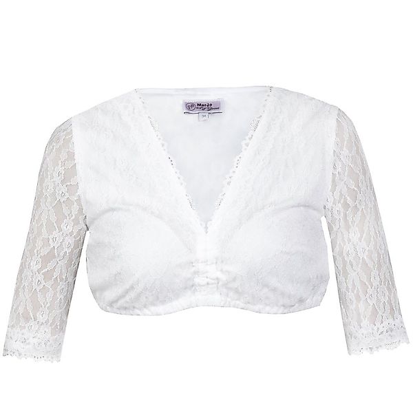 MarJo Dirndlbluse Spitzen Bluse 'Jalisa-Vida' Halbarm, günstig online kaufen