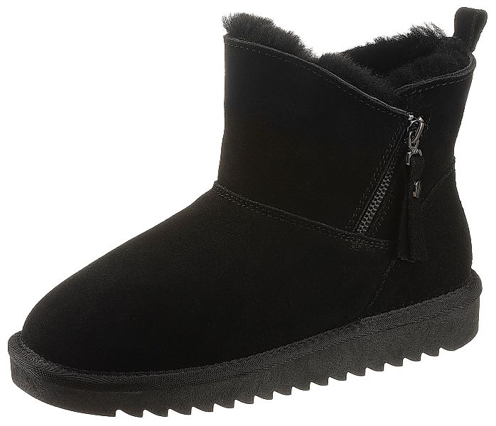 Ara ALASKA Short Zip Winterboots Stiefel aus echtem Lammfell mit Reißversch günstig online kaufen