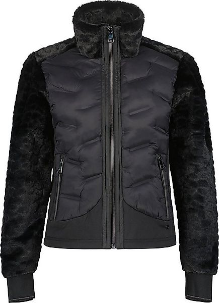 Luhta Kapuzenfleecejacke LUHTA AHOLANVAARA SCHWARZ günstig online kaufen