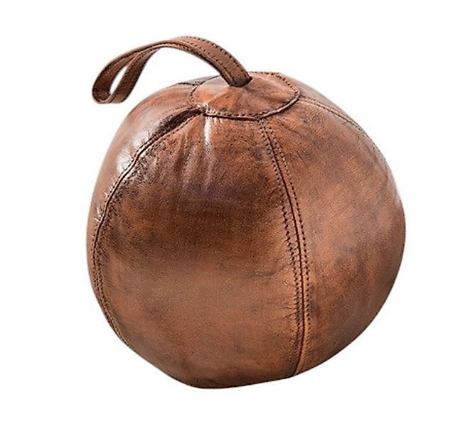 Main Möbel Bodentürstopper Türstopper "Kiddi III" Leder braun Kugelform günstig online kaufen