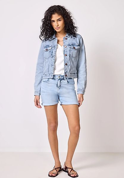 STREET ONE STUDIO Jeansjacke, ohne Kapuze, mit Brusttaschen günstig online kaufen
