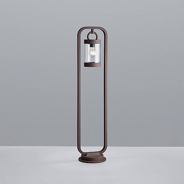 Wegeleuchte SAMBESI, rostfarben, Höhe 100 cm, Metall, IP44 günstig online kaufen