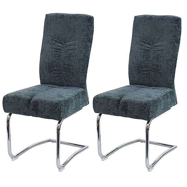 MCW Esszimmerstuhl G56 2er Set Blau-Grün günstig online kaufen