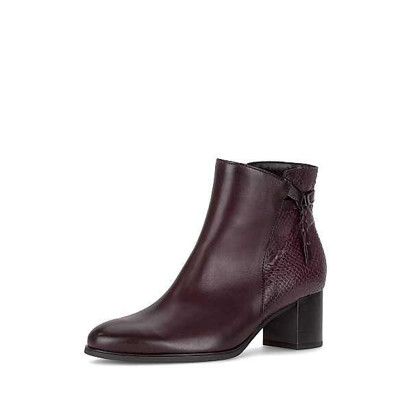 Gabor Elegante Stiefelette Materialmix Leder Stiefelette günstig online kaufen