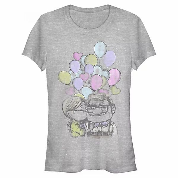 Disney - Oben - Carl & Ellie Love Up - Frauen T-Shirt günstig online kaufen