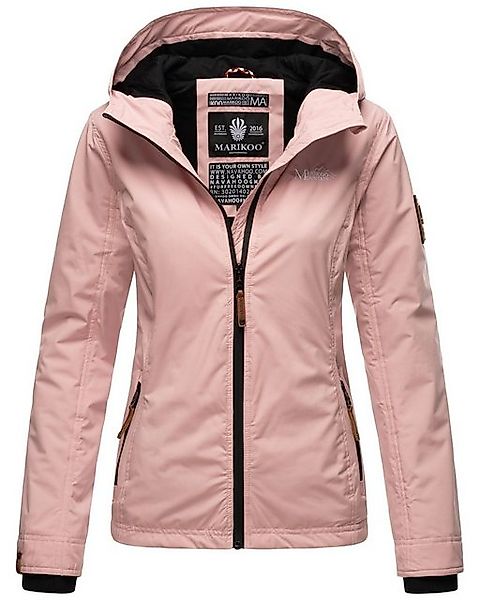 Marikoo Outdoorjacke Brombeere sportliche Übergangsjacke mit Kapuze günstig online kaufen