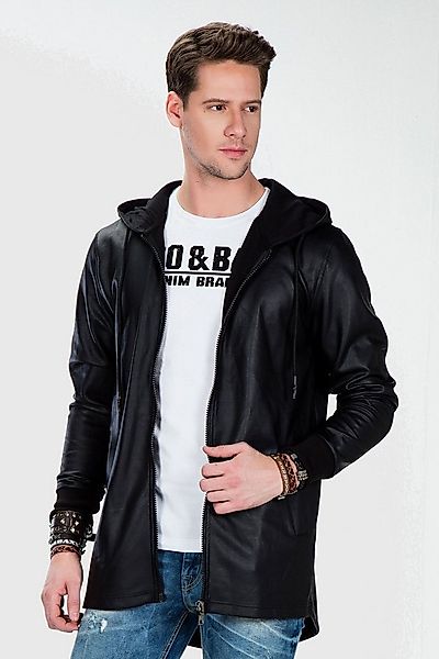 Cipo & Baxx Allwetterjacke Jacke im unifarbenen Look günstig online kaufen