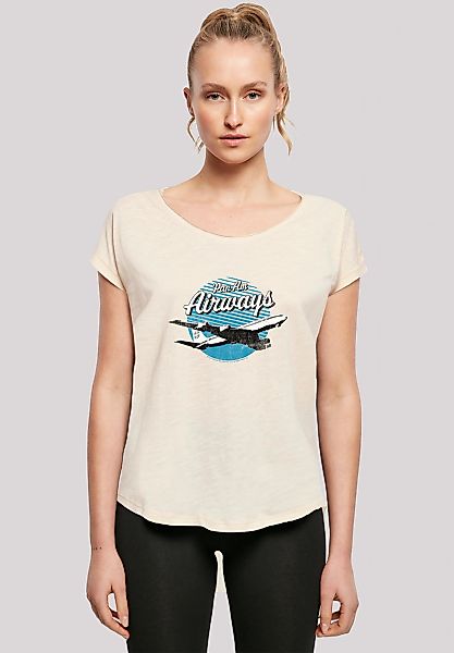 F4NT4STIC T-Shirt "Pan Am Airways Retro Plane Take Off", Premium Qualität günstig online kaufen