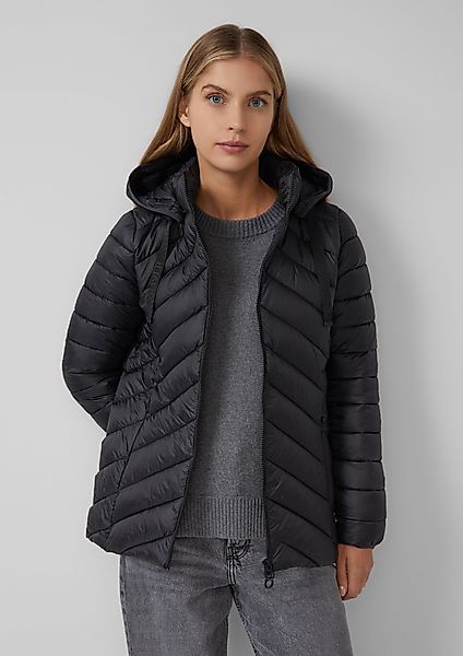 s.Oliver Funktionsjacke Steppjacke mit abnehmbarer Kapuze günstig online kaufen