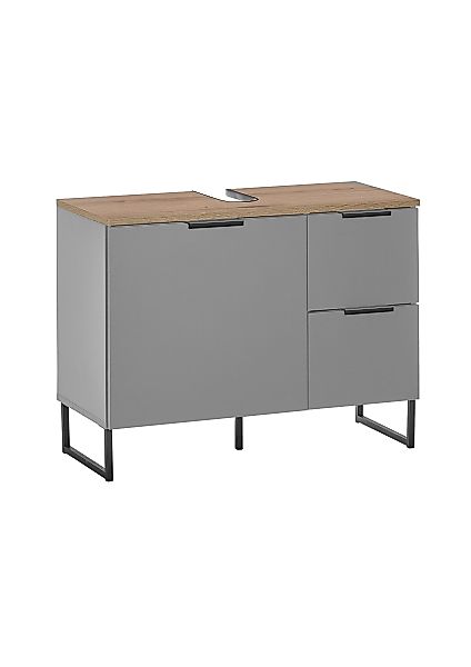 PREISBRECHER Waschbeckenunterschrank Denver 1 Tür, 2 günstig online kaufen