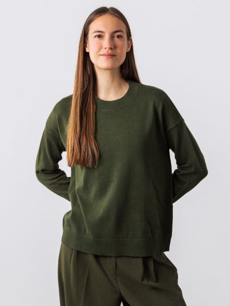 HONEST BASICS Longpullover Boxy-Pullover aus OCS günstig online kaufen